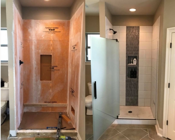 bathroom renovation service complete