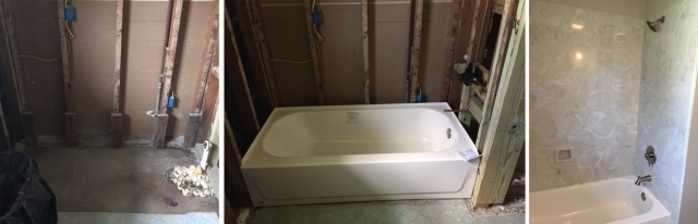 tub and shower installation service